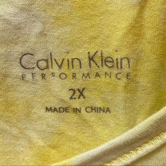 Calvin Klein Performance Tie Dye Tee - Picture 3 of 5